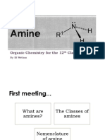 Organic Chemistry - Amine 1