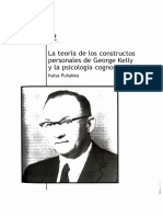 George Kelly - Teoría de Los Constructos Personales y La Psicología Cognoscitiva PDF
