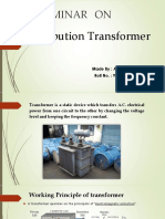 Distribution Transformer Seminar