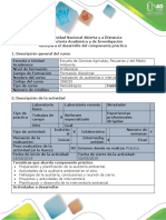 Guía Para El Desarrollo Del Componente Práctico - Paso 4. Ejecutar Una Auditoría Ambientale en Sitio (Práctica)