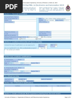 EA Application Form 2019