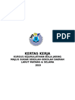 Kertas Kerja Jurulatih 2019