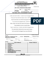 Phil IRI Form 3 Grade 5 Individual Set A Post