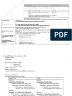 EEO Cover Sheet: Lesson Plan Title: Grade: 5 Content Area: Science