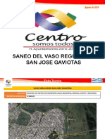 Vaso regulador San José Gaviotas saneamiento