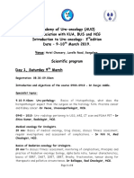 Academy of Uro-Oncology (AUO) in Association With KUA, BUS and HCG Introduction To Uro-Oncology-3 Edition Date - 9-10 March 2019