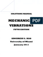 Solucionario Vibraciones Mecanicas, 5ta Edicion - Singiresu S. Rao PDF