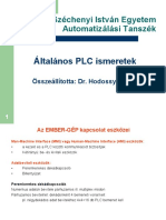 Altalnos PLC Ismeretek