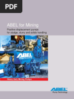 ABEL For Mining: Positive Displacement Pumps For Sludge, Slurry and Solids Handling