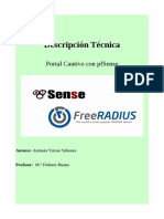 Descripción Tecnica Portal Cautivo Con PfSense