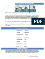 Duplex Stainless Steel 2205 Offers Superior Corrosion Resistance