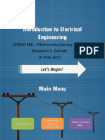 COMM486 - Benjamin Garrett - Introduction To Electrical Engineering