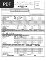 Form No. 49A Application For Allotment of Permanent Account Number