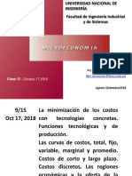 Clase 15 Minimización de Costos Oct 17