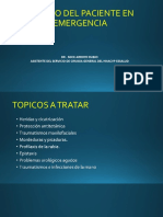 Manejo Del Paciente en Emergencia PDF