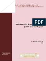 TBMM - Kadına Ve Aile Bireylerine Yönelik Şiddet Incelemesi Raporu PDF