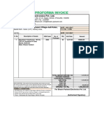 Proforma Invoice: Bhasin Packard Electronics Pvt. LTD