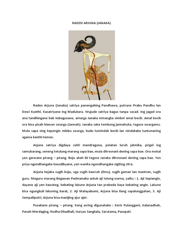 Raden Arjuna Pdf