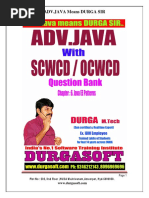 Adv - Java Means Durga Sir: Plot No: 202, Iind Floor, Huda Maitrivanam, Ameerpet, Hyd-5000038