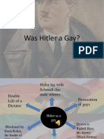 Was Hitler A Gay