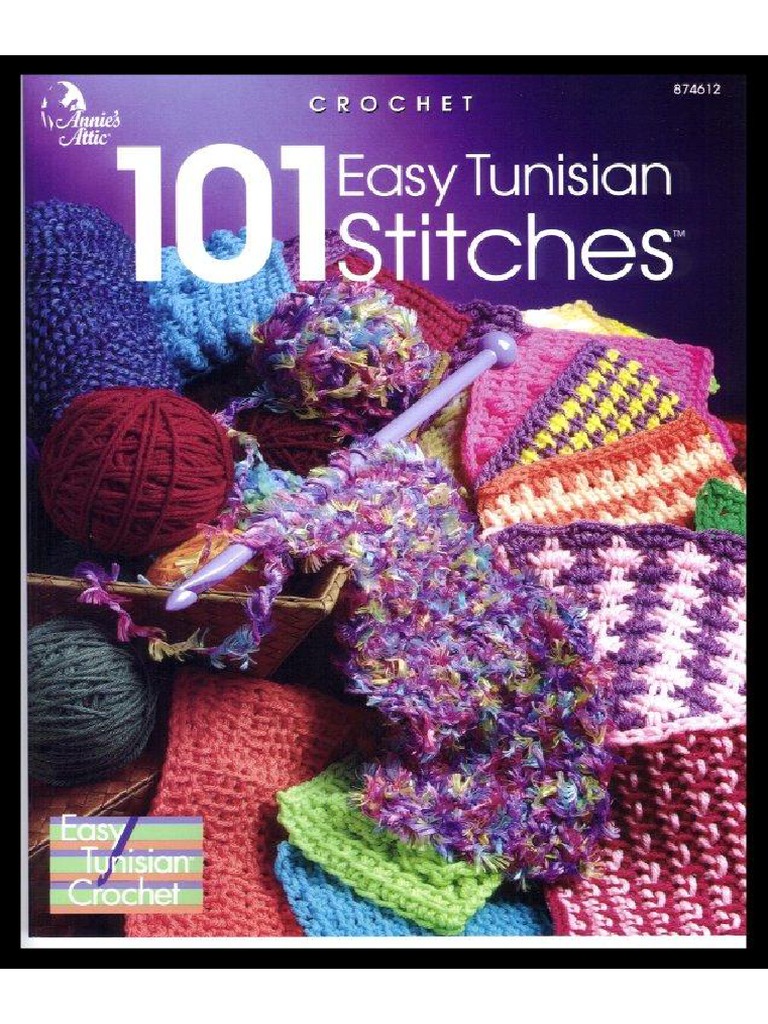 Tunisian Crochet for Beginners Crochet Book