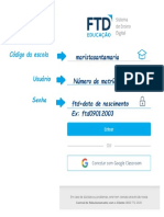 Instruções FTD SE 2