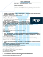 Derecho penitenciario: Cuestionario sobre régimen y comunicaciones