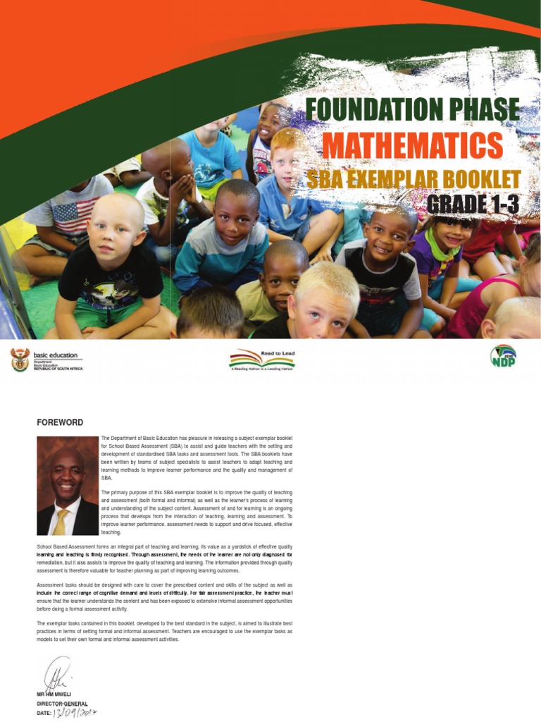 Foundation Phase SBA Assessment Guide | PDF | Educational Assessment ...
