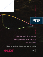 (Research Methods Series) Michael Bruter, Martin Lodge (Eds.) - Political Science Research Methods in Action (2013, Palgrave Macmillan UK) PDF