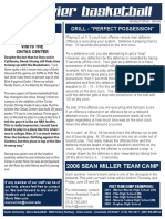 Xavier Basketball Newsletter - Perfect Possession Drill