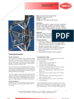 Three-Way Switches Dimensional Data 115 - 230 KV, Type 3G and 3GL