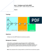 3.5.3.4 Packet Tracer - Configure and Verify EBGP - ILM