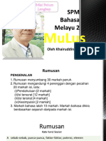 Bahasa Melayu 2 SPM MuLus