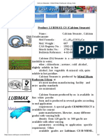 Calcium Stearate - Mittal Dhatu Rashayan Udyog, Kota-Lubimax