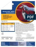 Ultimate N-DEX 9905PF: Disposable Nitrile Gloves