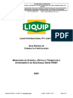 Guía Rápida de Consulta e Instalación Monitores SPT PD501