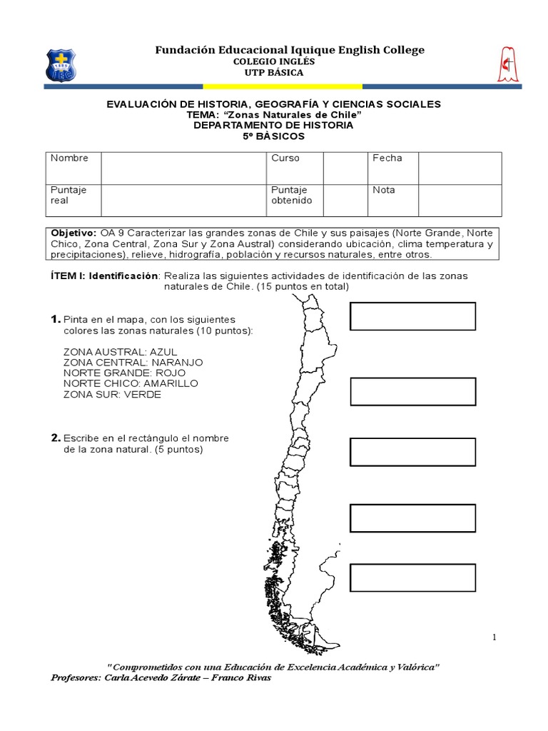 Guia Historia Quinto Pdf Ciencias De La Tierra Geografía