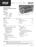 LUDV Control Block of Mono and Sandwich Plate Design Type M7-22