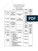 Jadwal