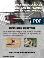 Respuestas Fisiologicas Animales de Fauna Silvestre en Cautiverio