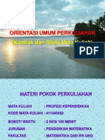 Orientasi Umum PK-ok