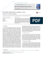 Heat Transfer Characteristics in Nanofluid-A Review