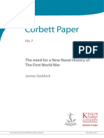 Corbett Paper: The Need For A New Naval History of The First World War