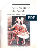 Eugenio Barba -El Arte Secreto del Actor  .pdf