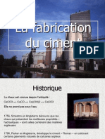 Fabrication Du Ciment