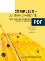 Lo Complejo y Lo Transparente - LE PDF
