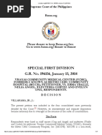 Special First Division G.R. No. 196156, January 15, 2014: Supreme Court of The Philippines