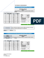 Prueba de Homogeneidad STD LP GQ 08