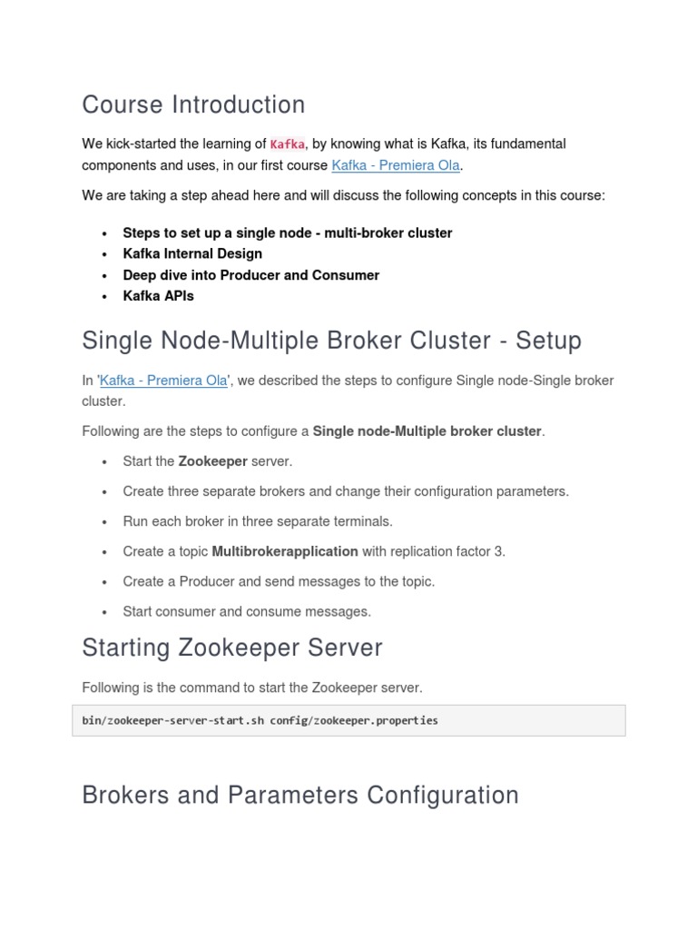 Kafka Internals | PDF | Information Technology Management | System Software