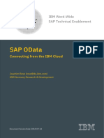 SAP OData Connecting From IBM Cloud